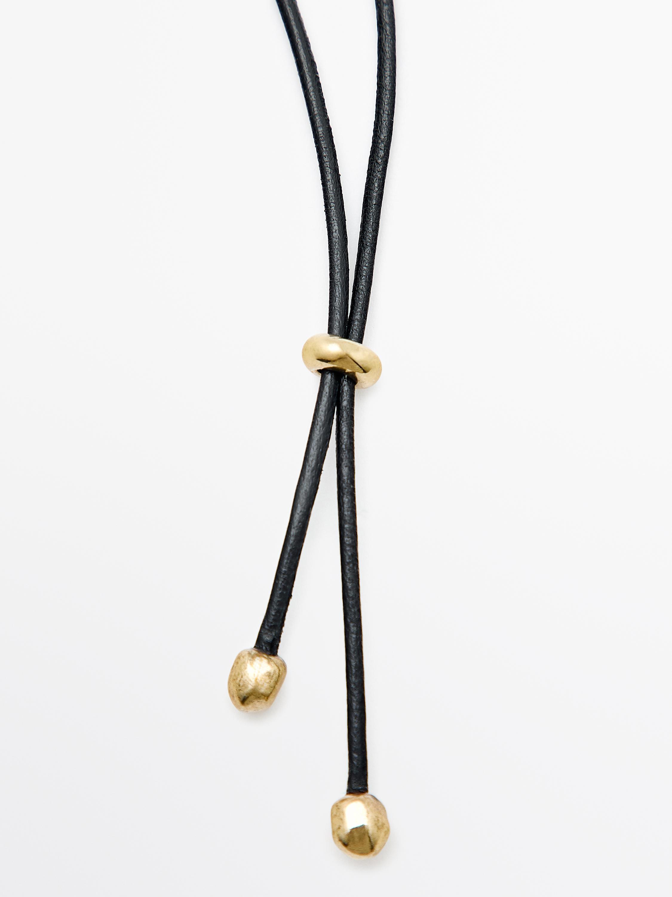 Pendentif court cacao